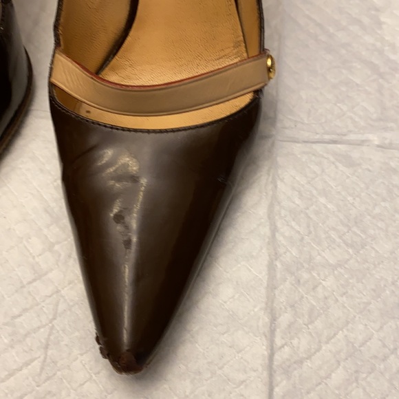 SOLD - Louis Vuitton 36.5 Vernis High Heels - Picture 16 of 17